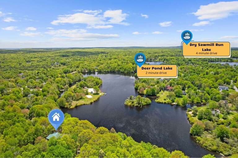 Lush Landscape, Serene Lakes, Vacation Rental Nearby