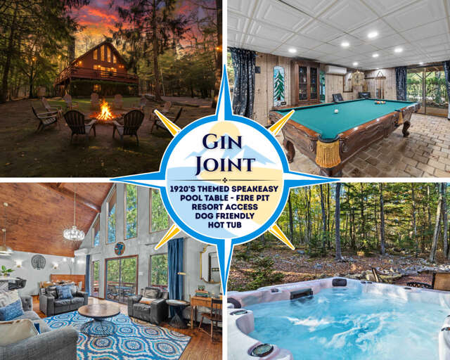 Poconos Speakeasy | Hot Tub, Dog-Friendly Near Ski