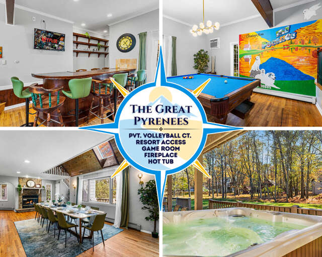 6BR, Sleeps 16, Game Room, Hot Tub, Resort Access