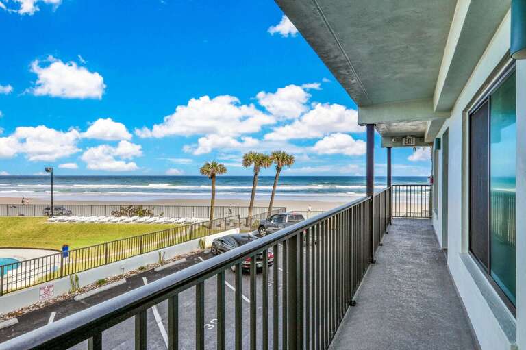 Gorgeous oceanfront walkway with stunning beach views just steps from your door. Enjoy the sights