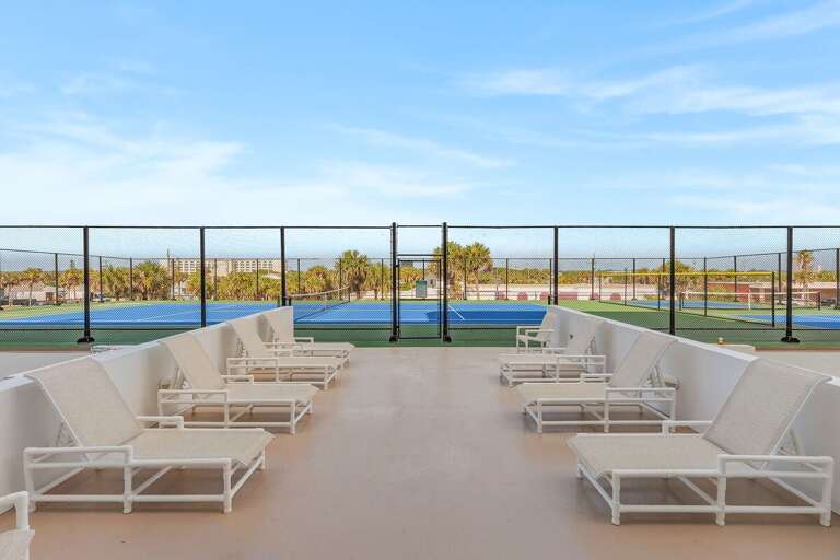 Elevate your beach stay with access to on-site tennis and pickleball courts. Whether you're enjoying