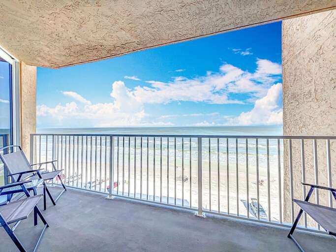 Unwind with uninterrupted ocean views from your balcony retreat. Perfect for savoring morning coffee or soaking in the calming seaside breeze.