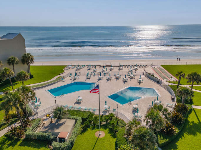 Enjoy breathtaking ocean views, sparkling resort pools, and direct beach access at this coastal