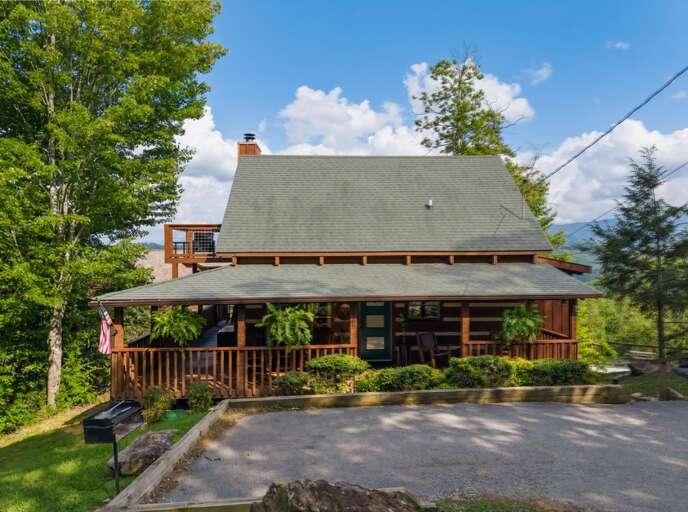 Framed by the Smoky Mountains, the modern design of Dancing Embers is calling - your perfect escape for mountain adventures. 