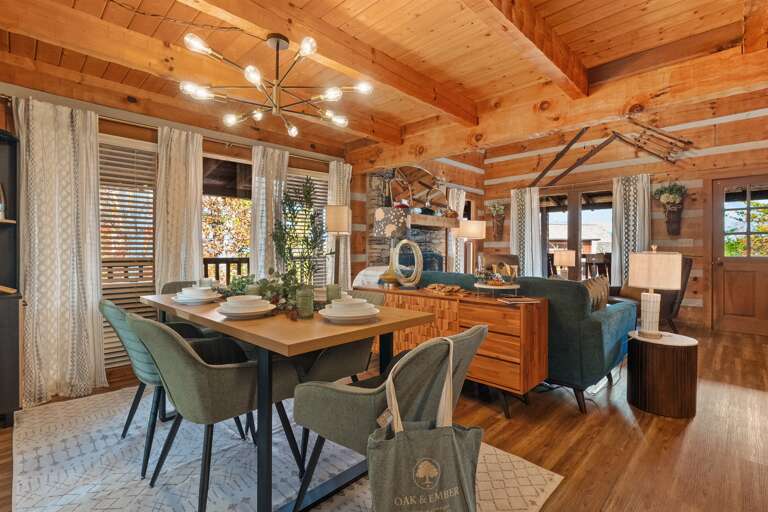 Gather around the table for memorable meals and mountain moments — where mountain charm meets modern comfort.