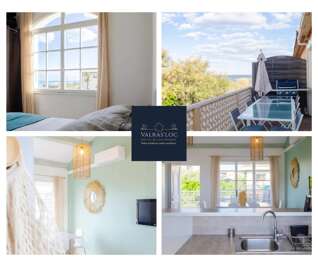 Les Mouettes: 2BR Sea View, Beach 30m Away, 3 Stars