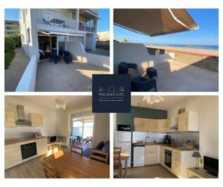 Valras’Loc – Terrace with Sea View & Direct Beach Access