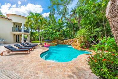 Secluded Miami Mansion Waterfall Pool, Home Cinema &amp; Game Room for Large Groups