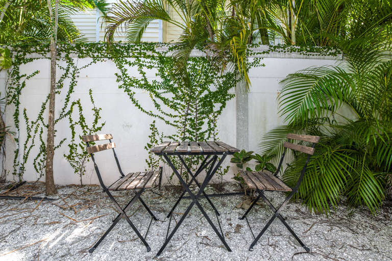 Outdoor sitting area