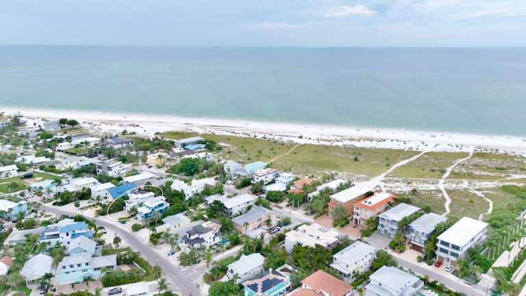 Stunning aerial view of the property
