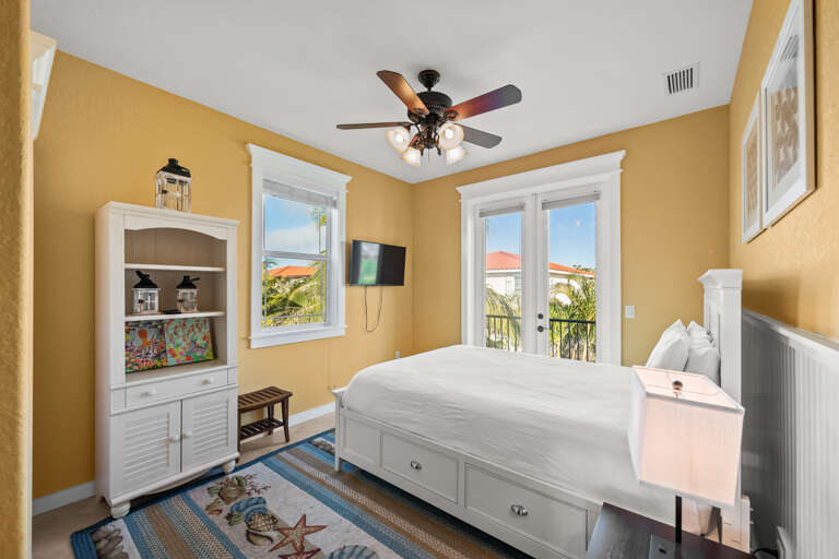 Third Bedroom - Pool Views