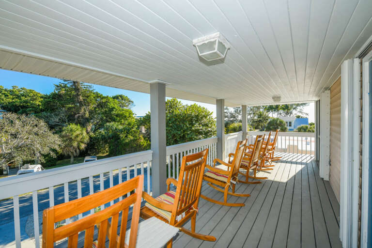 Second Floor Balcony