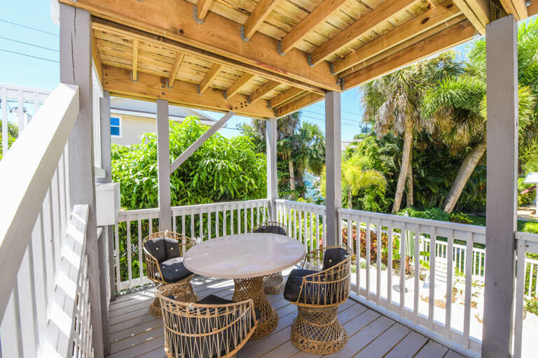 Main Floor Balcony Dining
