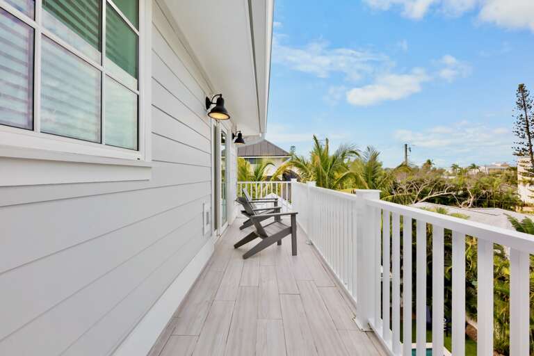 Primary Bedroom Balcony with Seating