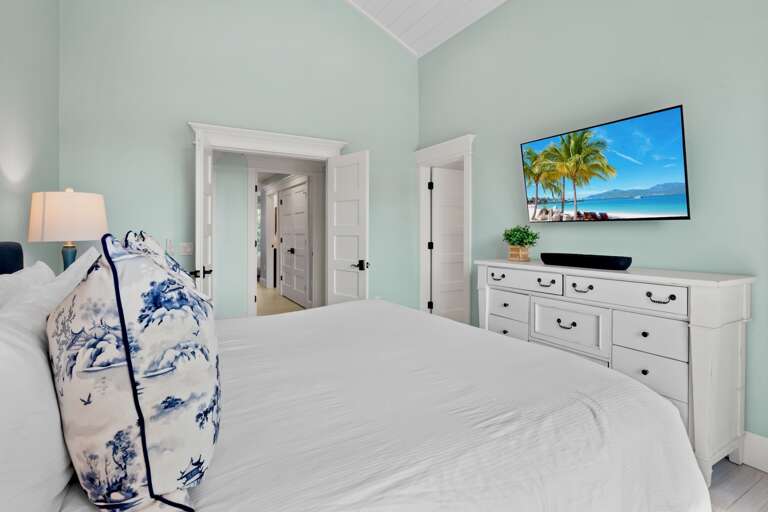 Third Bedroom, King with Balcony Access