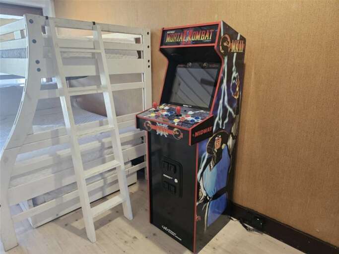 Arcade Game Bunk Room
