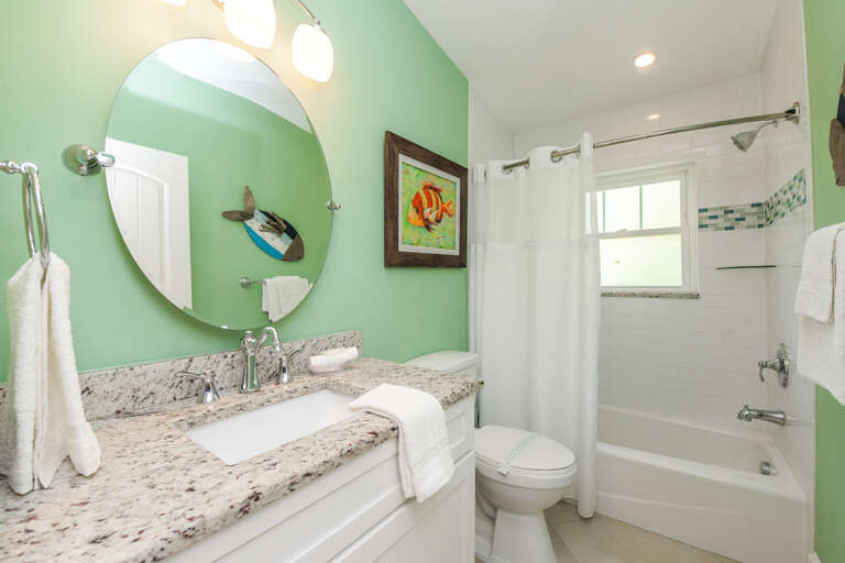 Bathroom and Tub
