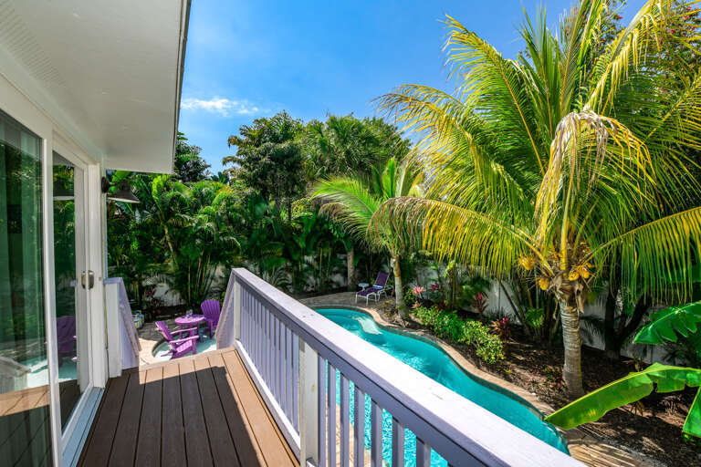 Stairs to Pool