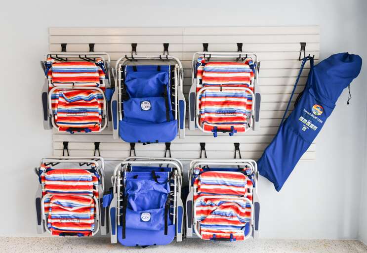 Beach Chairs and Gear Provided