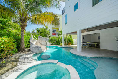 Hot Tub with Pool Access