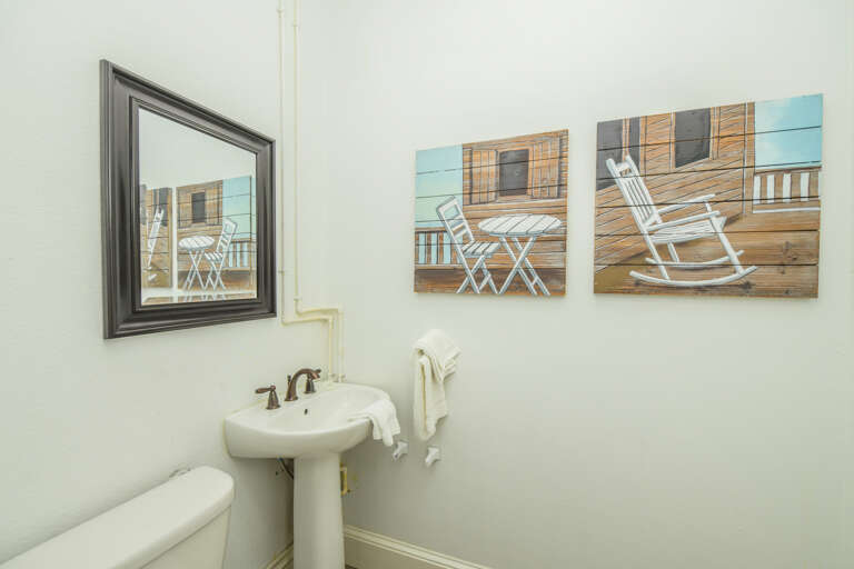 Bathroom Sink Setup