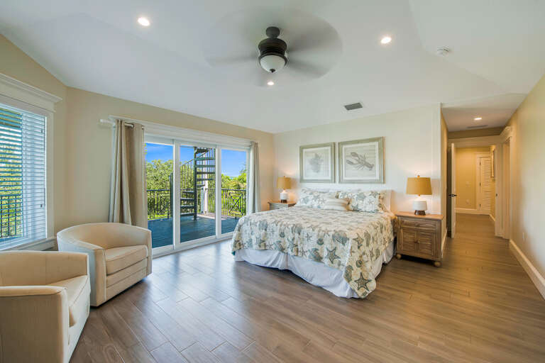 Primary Bedroom With Natural Light
