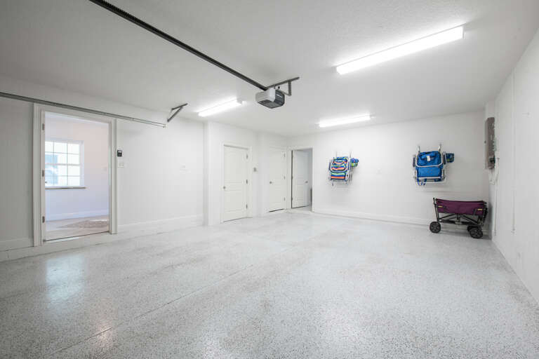 Covered garage