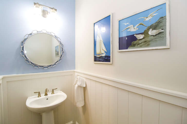 Half Bath, Main Floor