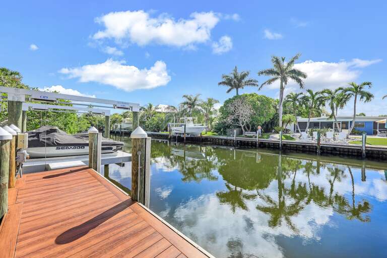 Canalfront Dock Area