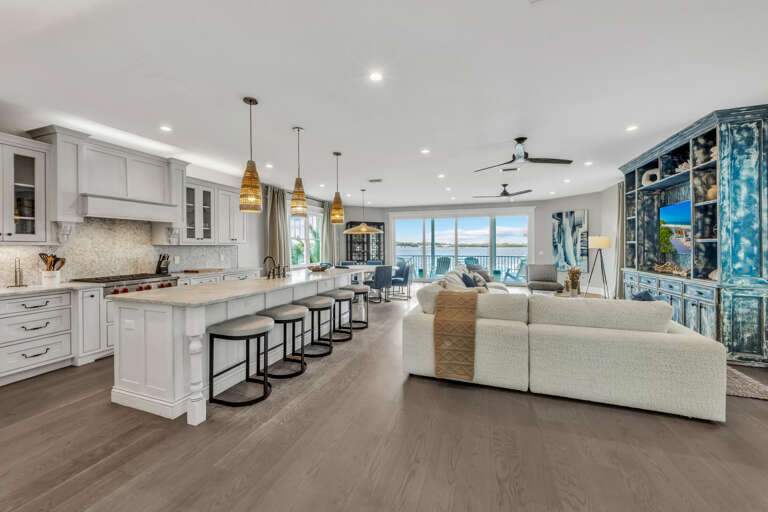 Kitchen and Living Area