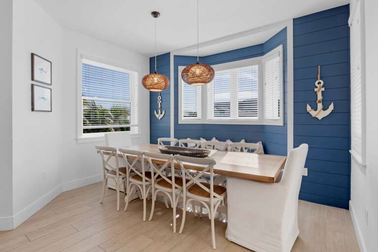 Dining table for shared meals