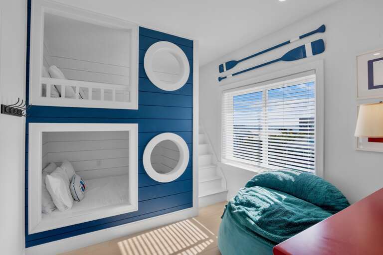 Seventh Bedroom (3rd Floor), Twin-over-Twin bunk bed