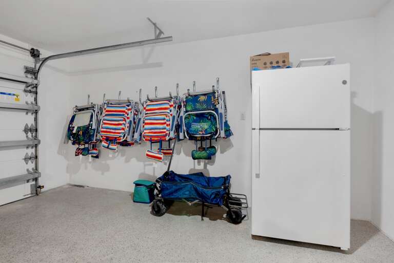 Beach gear storage
