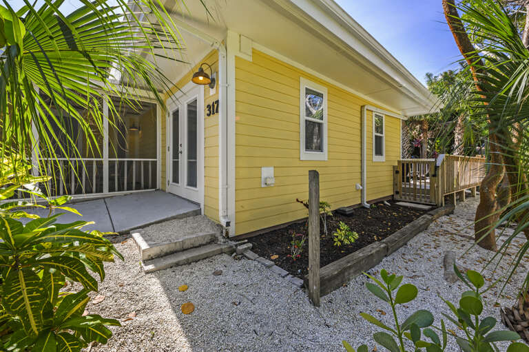 Exterior of Sweet Melissa's Beach House