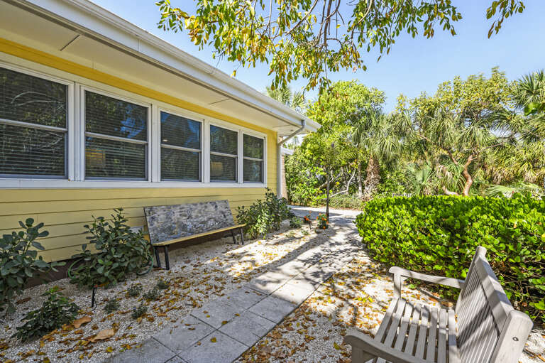 Exterior of Sweet Melissa's Beach House