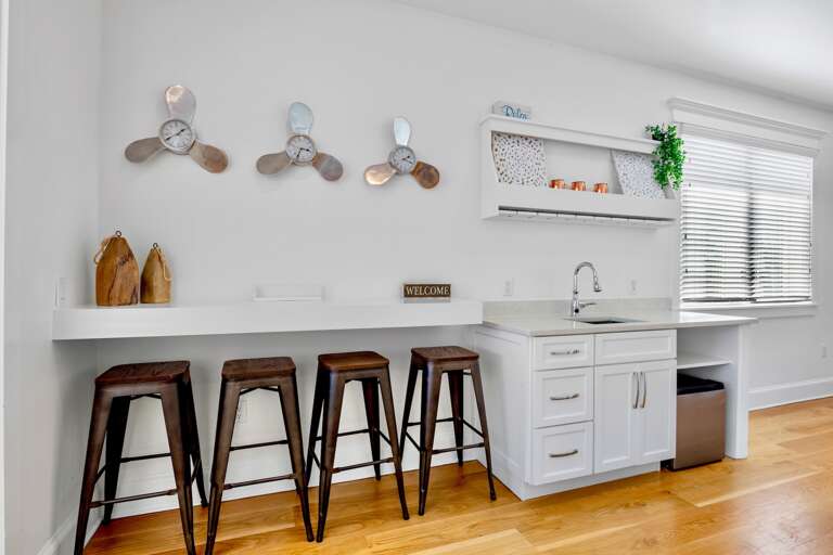 Wet Bar with Seating