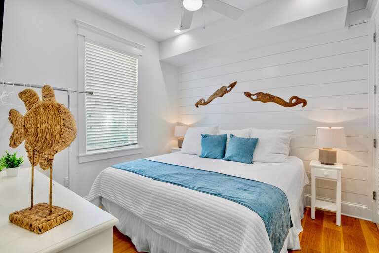 Fourth Bedroom (2nd floor), King bed
