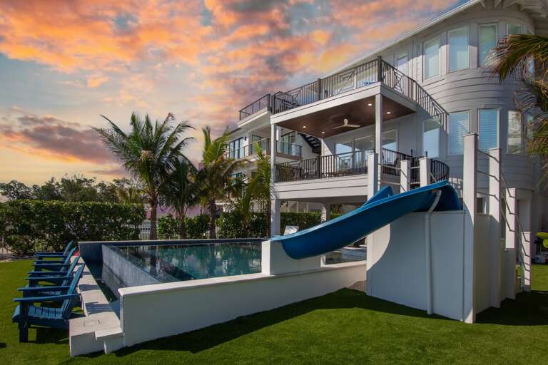 Private Pool, Spa, and Water Slide