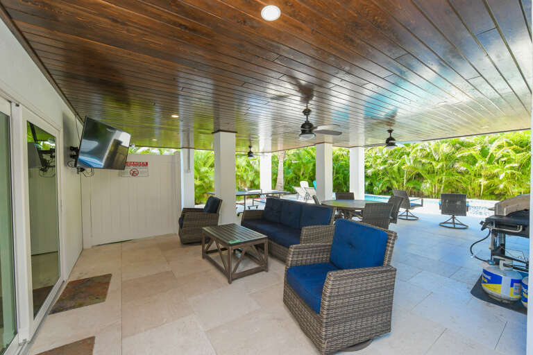 Outdoor Lounge Area