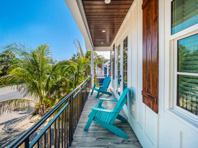 Private balcony