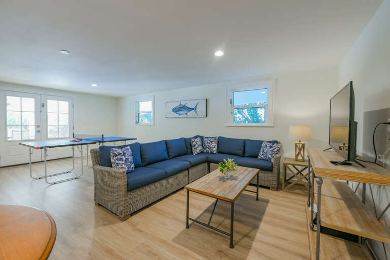 Modern Sofa and Decor Space