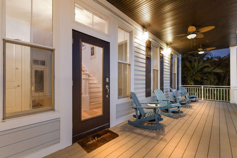 Second Floor Balcony