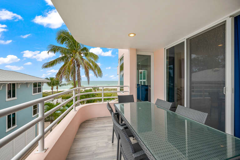 Balcony with Seating Space