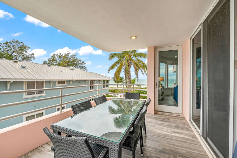 Balcony with Seating Space