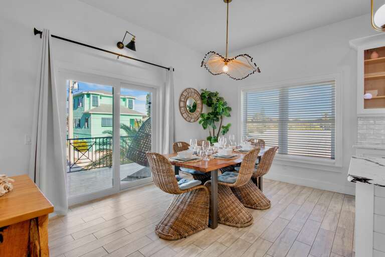 Dining table for shared meals - 2nd floor