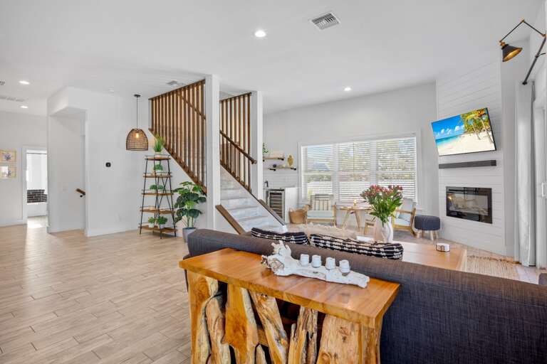 Living space with comfortable seating - 2nd floor