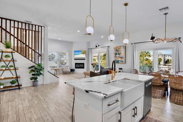 Open living space with comfortable seating - 2nd floor