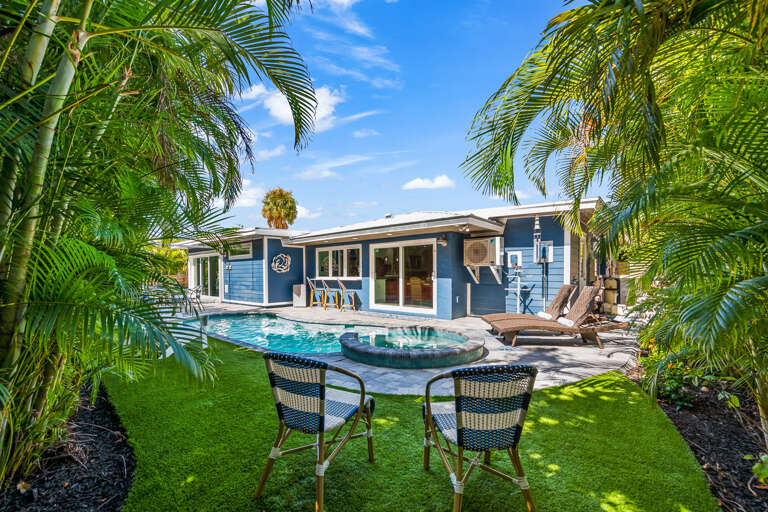 Poolside Benches