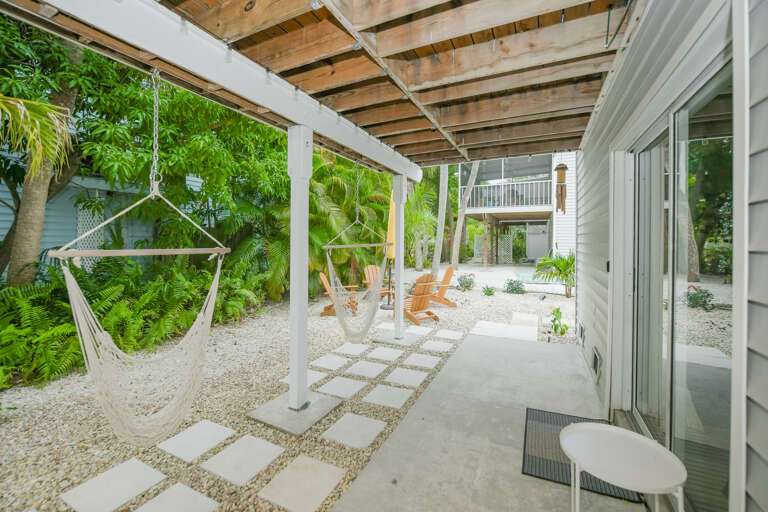 Covered Lounge Area