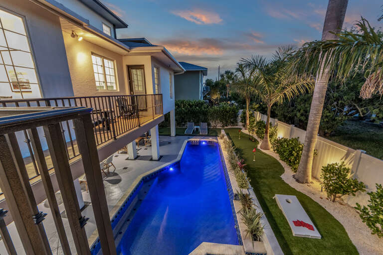 Pool with Lounge Surrounding
